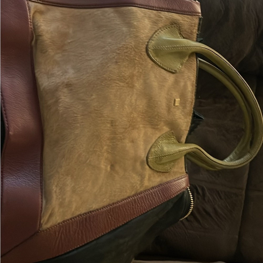 Vintage pour la victoure bag -Brown and Tan